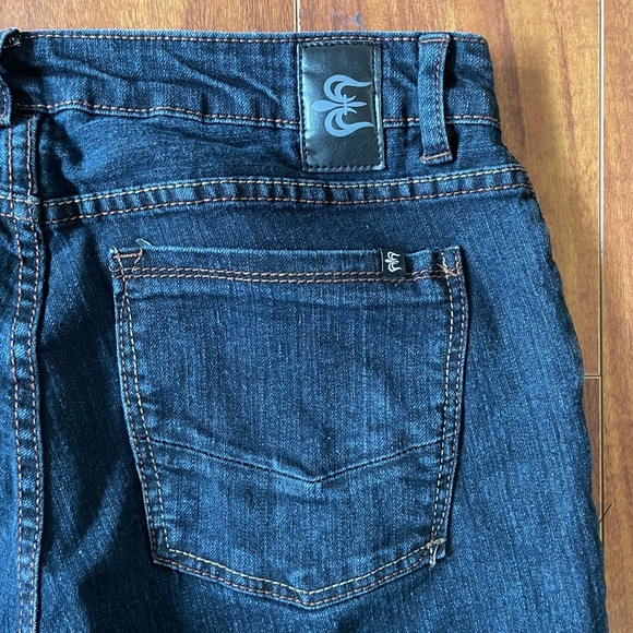 EZEKIEL 302 Straight Cut Blue Jeans 31 - Picture 5 of 12